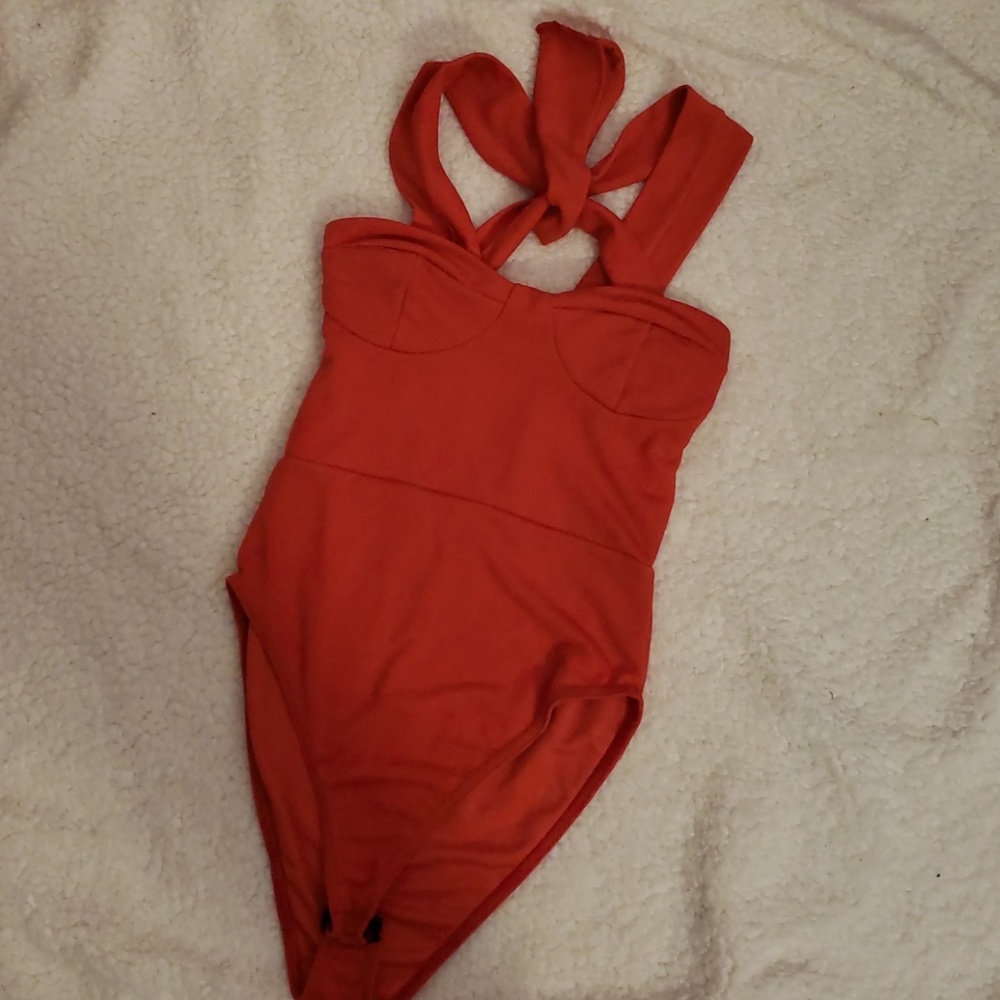 Halter bodysuit